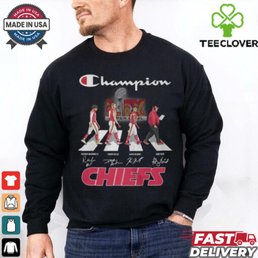 Kansas City Chiefs LIX Superbowl Champions T Shirt