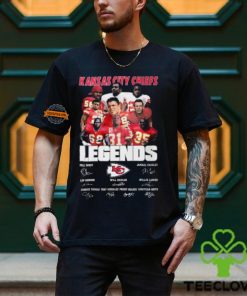 Kansas City Chiefs Legendary History Signature Unisex T Shirt