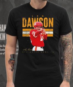 Kansas City Chiefs Len Dawson NFL super bowl LV shirt