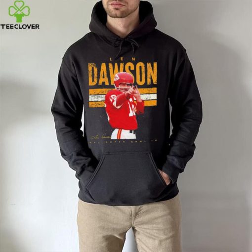 Kansas City Chiefs Len Dawson NFL super bowl LV hoodie, sweater, longsleeve, shirt v-neck, t-shirt