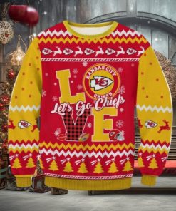 Kansas City Chiefs Love Ugly Sweater Christmas Gift For Men And Women