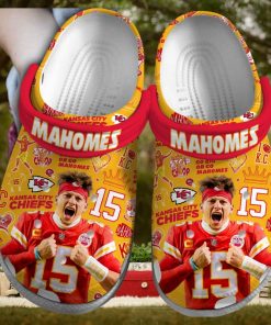 Kansas City Chiefs Mahomes NFL Sport Crocs Crocband Clogs Shoes Comfortable For Men Women and Kids – Footwearelite Exclusive