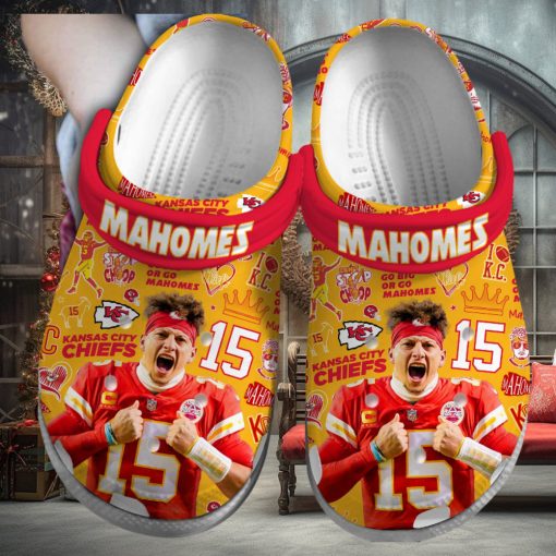 Kansas City Chiefs Mahomes NFL Sport Crocs Crocband Clogs Shoes Comfortable For Men Women and Kids – Footwearelite Exclusive