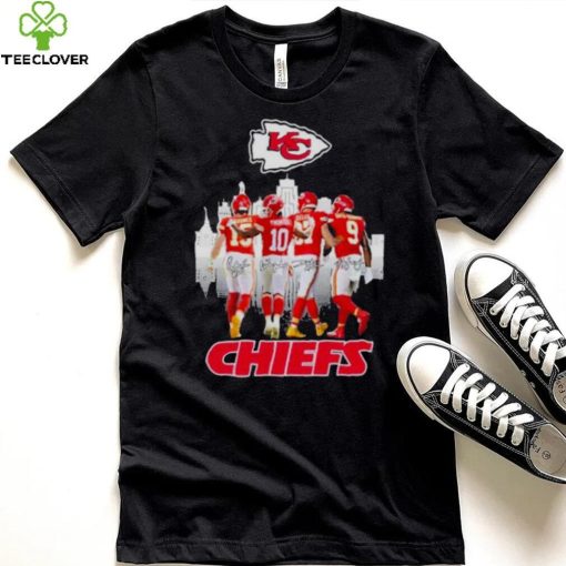 Kansas City Chiefs Mahomes Pacheco Kelce City signatures 2022 hoodie, sweater, longsleeve, shirt v-neck, t-shirt