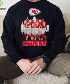 Kansas City Chiefs Mahomes Pacheco Kelce City signatures 2022 hoodie, sweater, longsleeve, shirt v-neck, t-shirt