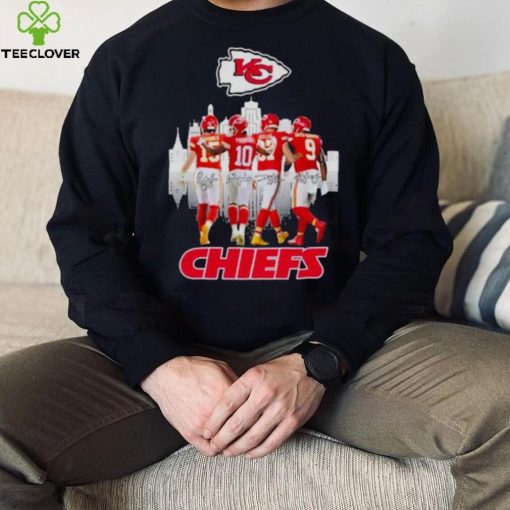 Kansas City Chiefs Mahomes Pacheco Kelce City signatures 2022 hoodie, sweater, longsleeve, shirt v-neck, t-shirt