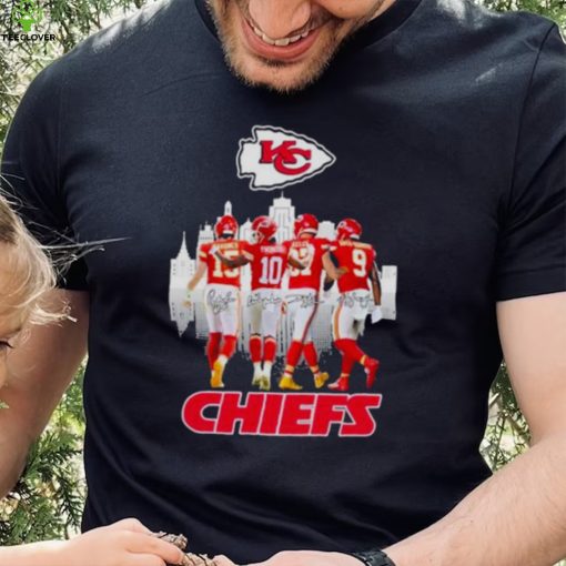 Kansas City Chiefs Mahomes Pacheco Kelce City signatures 2022 hoodie, sweater, longsleeve, shirt v-neck, t-shirt