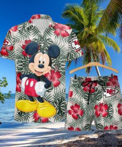 Kansas City Chiefs Mickey Hawaiian Shirt