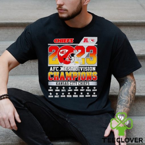 Kansas City Chiefs NFL 2023 AFC West Division Champions Shirt