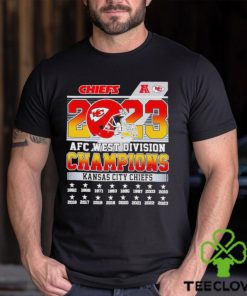 Kansas City Chiefs NFL 2023 AFC West Division Champions Shirt