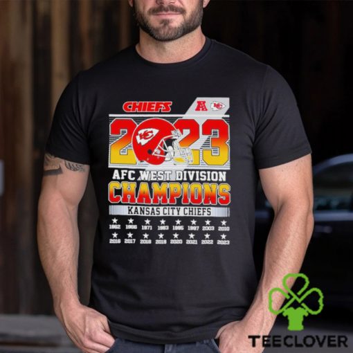 Kansas City Chiefs NFL 2023 AFC West Division Champions Shirt