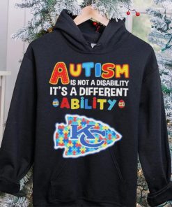 Kansas City Chiefs NFL Autism Is Not A Disability 2024 Shirt