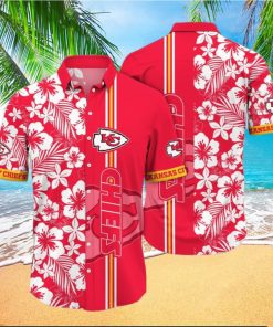 Kansas City Chiefs NFL Flower Hawaiian Shirt Aloha Football Shirt