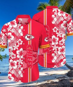 Kansas City Chiefs NFL Flower Hawaiian Shirt Aloha Football Shirt