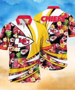 Kansas City Chiefs NFL Flower Summer Football For Fans New Type Hawaiian Shirt