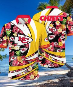 Kansas City Chiefs NFL Flower Summer Football For Fans New Type Hawaiian Shirt