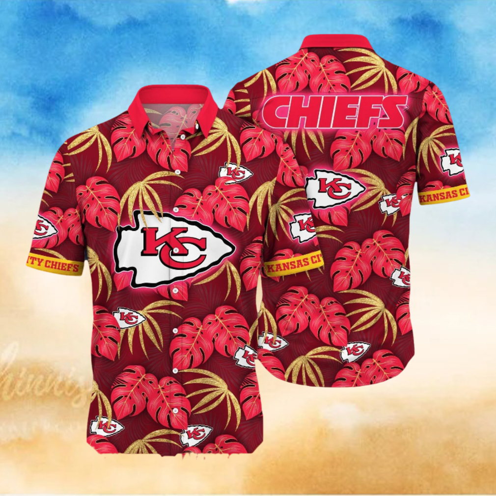 Kansas City Chiefs NFL Flower Summer Football Full Printed Classic Hawaiian Shirt