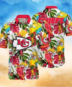 Kansas City Chiefs NFL Flower Summer Football Full Printing Hawaiian Shirt