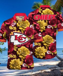 Kansas City Chiefs NFL Flower Summer Football Hot Fashion Hawaiian Shirt