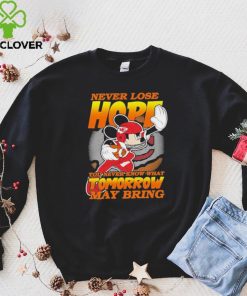 Kansas City Chiefs NFL Football Mickey Disney Never Lose Hope Shirt 3 Kansas City Chiefs NFL Football Mickey Disney Never Lose Hope Shirt