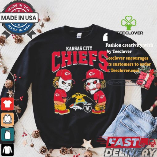 Kansas City Chiefs NFL Halloween Peeing Funny Shirt