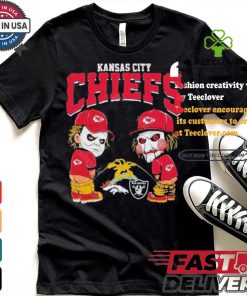 Kansas City Chiefs NFL Halloween Peeing Funny Shirt
