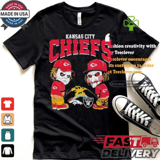 Kansas City Chiefs NFL Halloween Peeing Funny Shirt