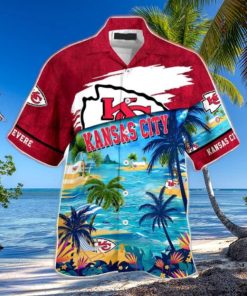 Kansas City Chiefs NFL Personalized Hawaiian Shirt Beach Shorts