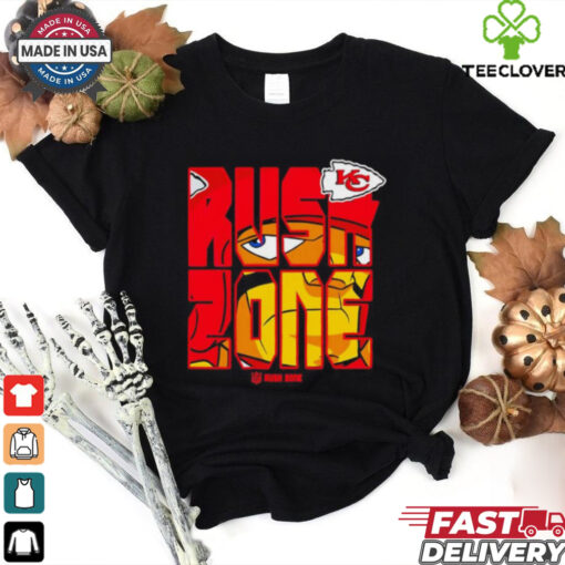 Kansas City Chiefs NFL Rush Zone Football Logo shirt