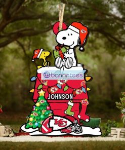Kansas City Chiefs NFL Snoopy Ornament Personalized Christmas 2023 Holidays