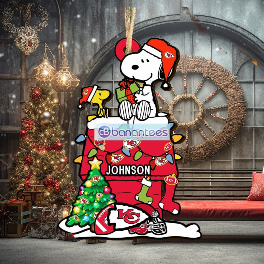 Kansas City Chiefs NFL Snoopy Ornament Personalized Christmas 2023 Holidays Kansas City Chiefs NFL Snoopy Ornament Personalized Christmas 2023 Holidays