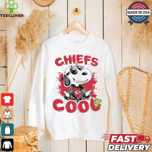 Kansas City Chiefs NFL Team Snoopy Joe Cool T Shirt