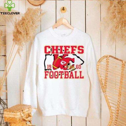 Kansas City Chiefs NFL est 1960 helmet logo vintage shirt