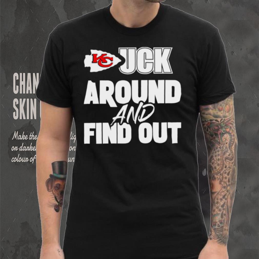 Kansas City Chiefs NFL fuck around and find out logo 2024 shirt Kansas City Chiefs NFL fuck around and find out logo 2024 shirt