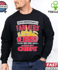 Kansas City Chiefs Never Underestimate A Farmers Who Loves T shirts