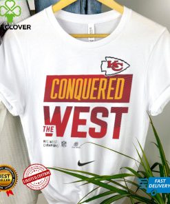 Kansas City Chiefs Nike 2022 AFC West Division Champions Locker Room T shirt