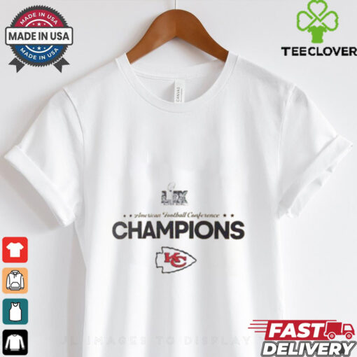Kansas City Chiefs Nike 2024 AFC Champions Roster Meet Us Down The Bayou Two Sides Unisex T Shirt