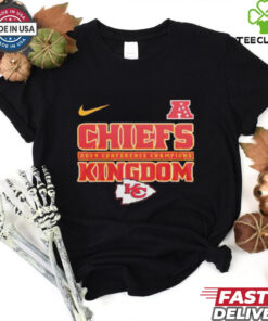 Kansas City Chiefs Nike 2024 AFC Conference Champions Shirt