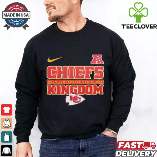 Kansas City Chiefs Nike 2024 AFC Conference Champions Shirt