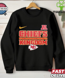 Kansas City Chiefs Nike 2024 AFC Conference Champions Shirt
