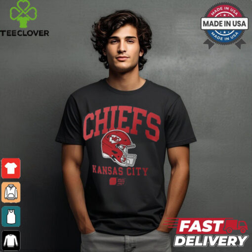 Kansas City Chiefs Nike Anthracite Helmet Essential T Shirt