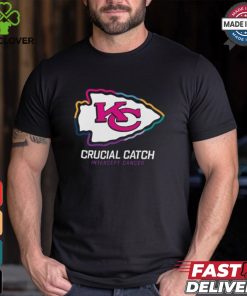 Kansas City Chiefs Nike Black 2024 NFL Crucial Catch T Shirt