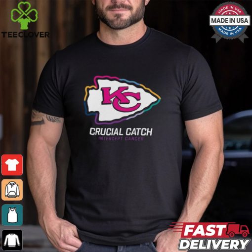 Kansas City Chiefs Nike Black 2024 NFL Crucial Catch T Shirt