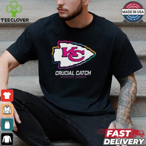 Kansas City Chiefs Nike Black 2024 NFL Crucial Catch T Shirt