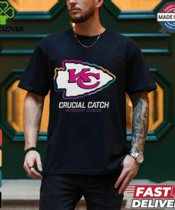 Kansas City Chiefs Nike Black 2024 NFL Crucial Catch T Shirt