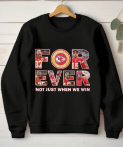 Kansas City Chiefs Not Just When We Win Red T Shirt