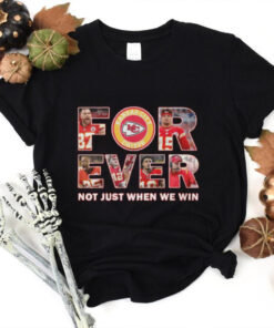 Kansas City Chiefs Not Just When We Win Red T Shirt
