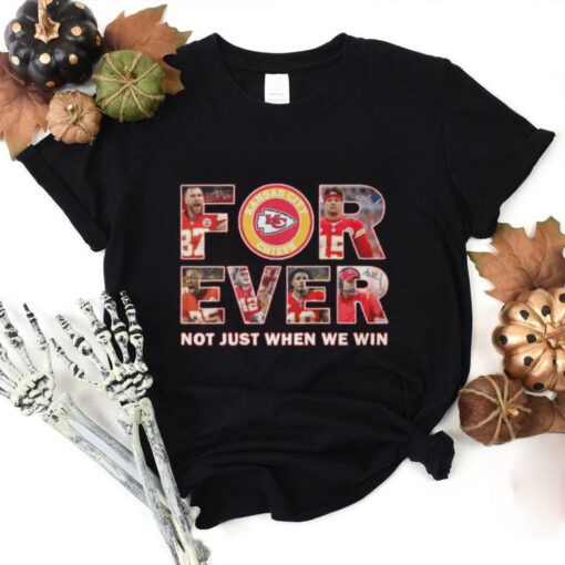 Kansas City Chiefs Not Just When We Win Red T Shirt