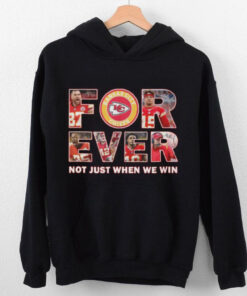 Kansas City Chiefs Not Just When We Win Red T Shirt