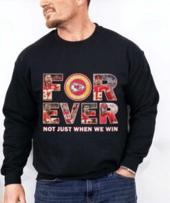 Kansas City Chiefs Not Just When We Win Red T Shirt